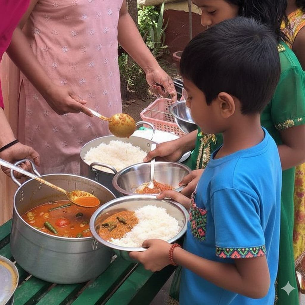 Child nutrition care – healthy meal program